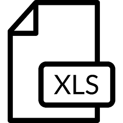 Icon of an Excel document