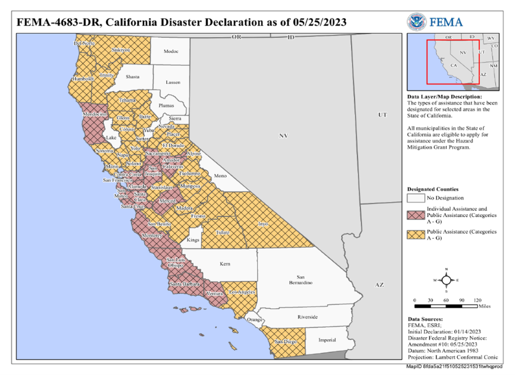 Map of California