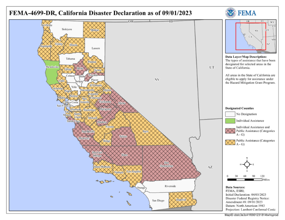 Map of California